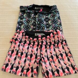 Victoria's Secret VSX Sport Knockout Leggings Two Pair Size Large